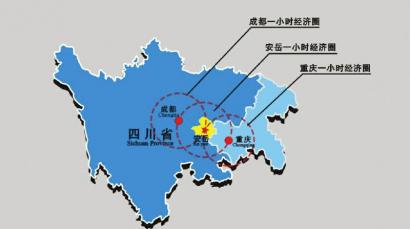 安岳区位图.