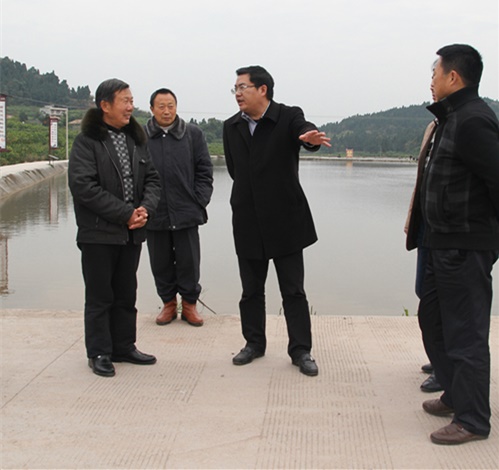2013年12月10日,安岳县委副书记,县长邹明勇到部分乡镇对我县农业