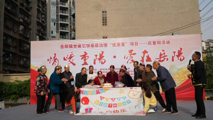 岳阳镇：党建引领践初心 孝亲敬老暖人心